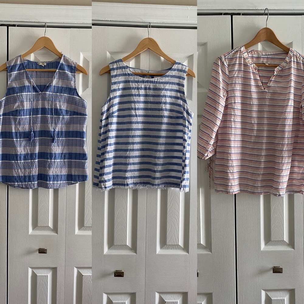 Lot of 3 summer tops